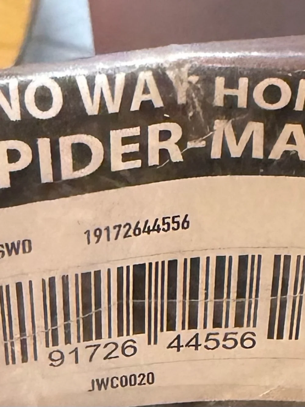 Spider-Man Marvel No Way Home Costume  Size M Boy’s 1 pc suit/ fabric mask
